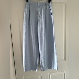 Zara Light Blue Women's Trousers